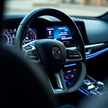 Interior de vehículo premium