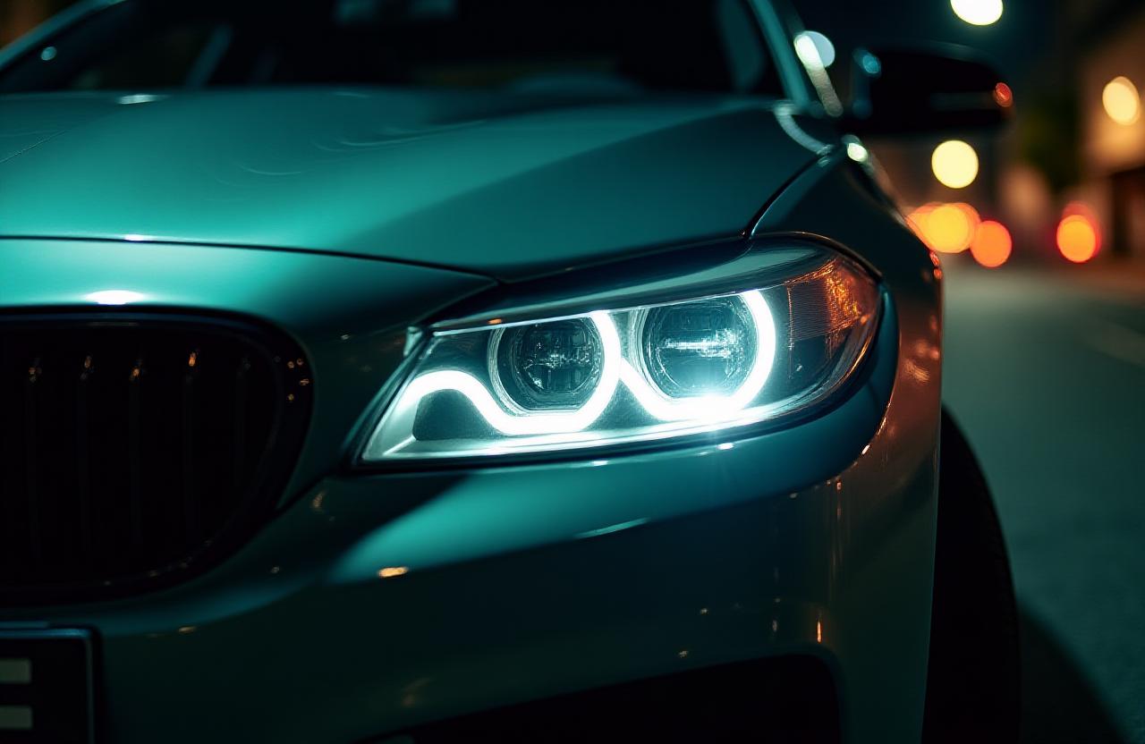 Detalle de coche premium en Madrid