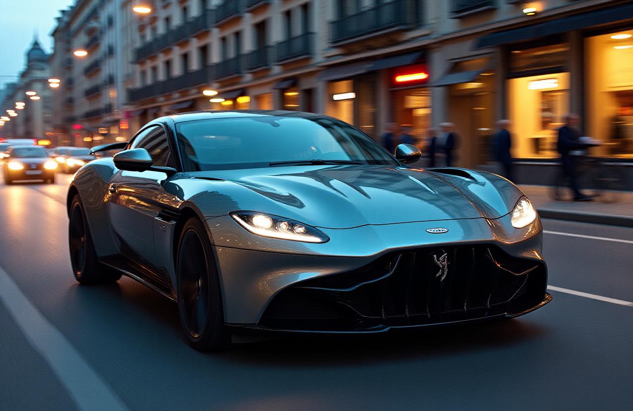 Coche deportivo de lujo en Madrid